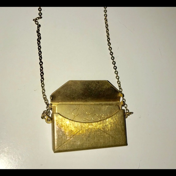 [X SOLD X]Urban Outfitters Love Envelope Necklace - Picture 4 of 6